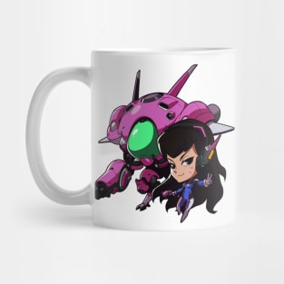 D.Va Cute Spray - Overwatch Mug